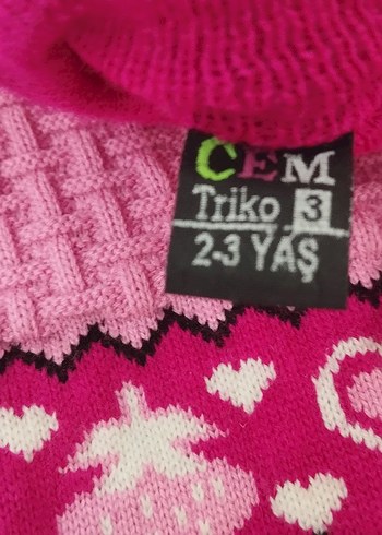 Kız Çocuk Triko Kazak - Görsel 3