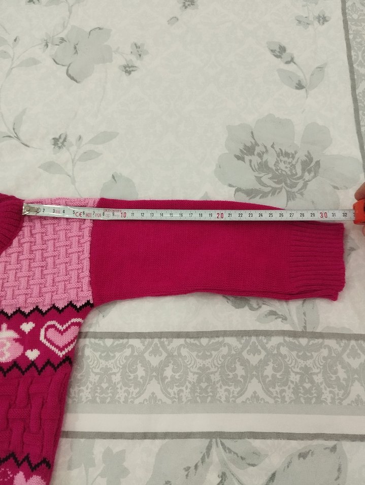 Kız Çocuk Triko Kazak - Görsel 4