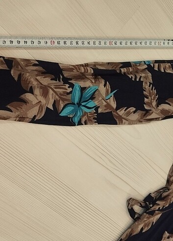 Satten Bayan Uzun Elbise - Görsel 5