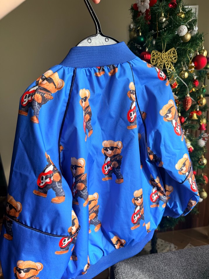 Peluş Ayı Figürlü Mevsimlik mont - Görsel 2