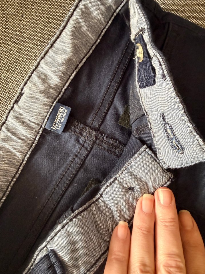 Düğmeli Beyaz Erkek Gömlek - Görsel 4