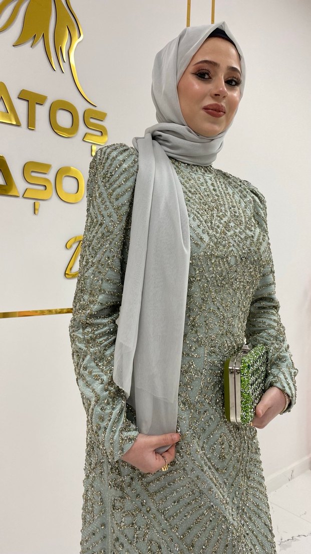 Tesettür Abiye - Görsel 4