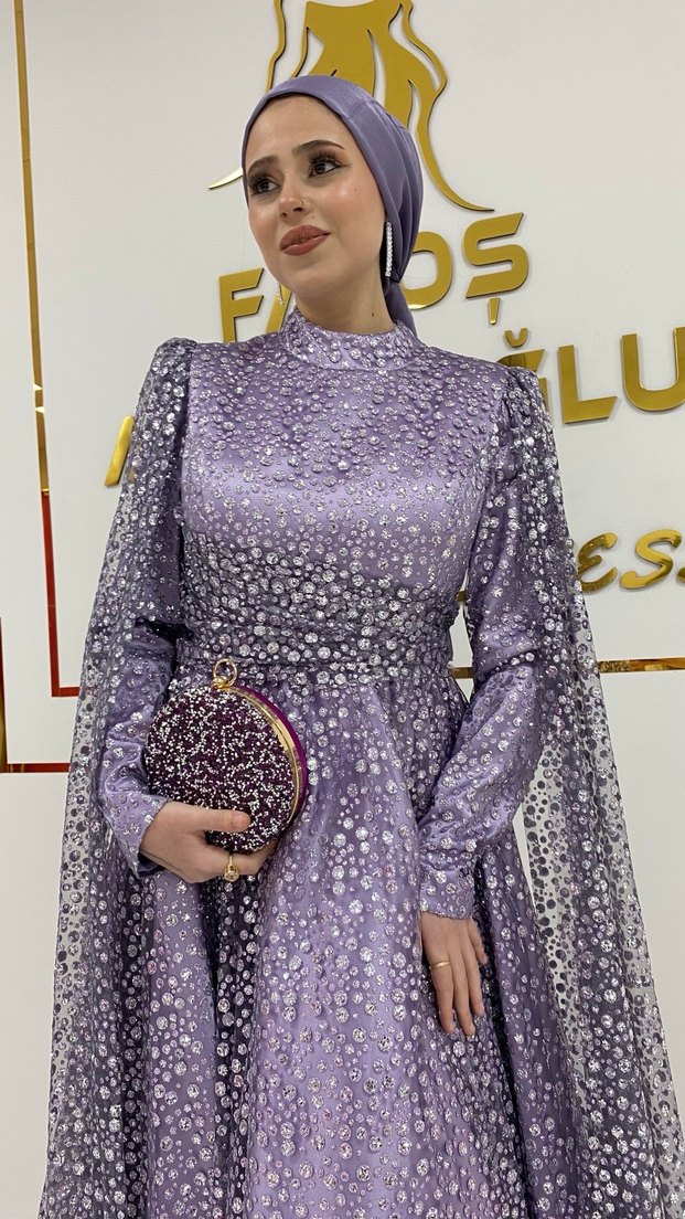 Nişan Abiyesi Lila - Görsel 5