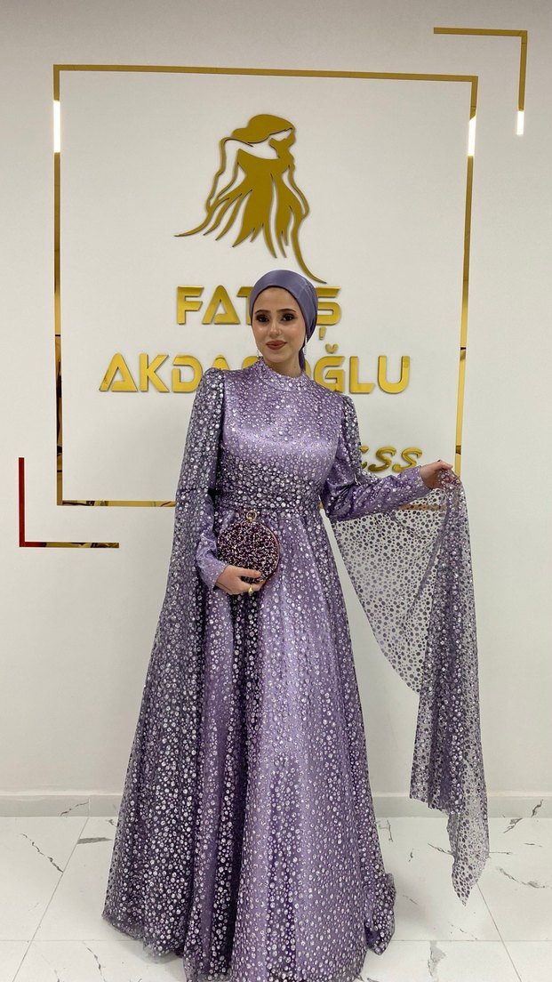 Nişan Abiyesi Lila - Görsel 4