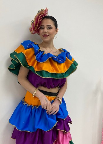 Rengarenk Roman Kostümü - Görsel 3