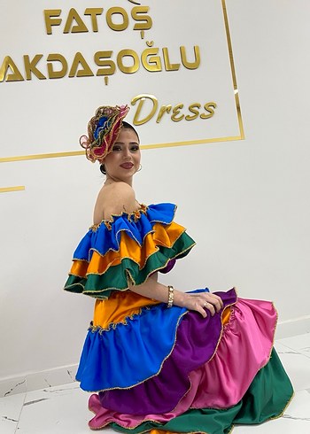 Rengarenk Roman Kostümü - Görsel 4