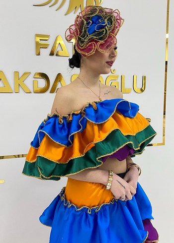 Rengarenk Roman Kostümü - Görsel 5