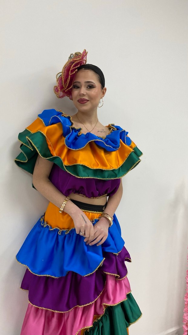 Rengarenk Roman Kostümü - Görsel 3