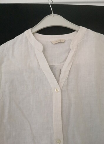 42 Beden beyaz Renk Karaca marka bayan gömlek