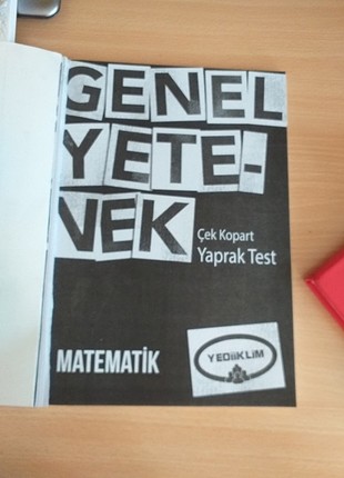  Matematik test kitabı