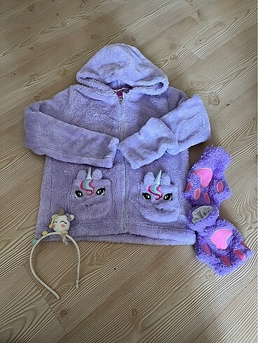 H&M Unicorn ince polar üst