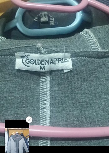 Gri Kapüşonlu Kısa Ceket - Görsel 2