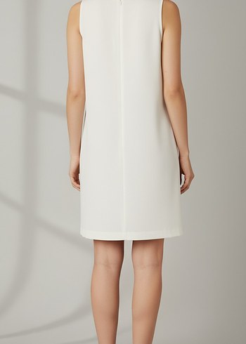 Altın Parlak Payetli Midi Elbise - Görsel 2