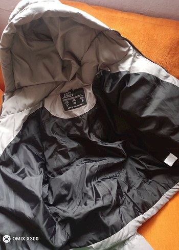 Gri Kadın Kışlık Suni Kürklü Mont - Görsel 4