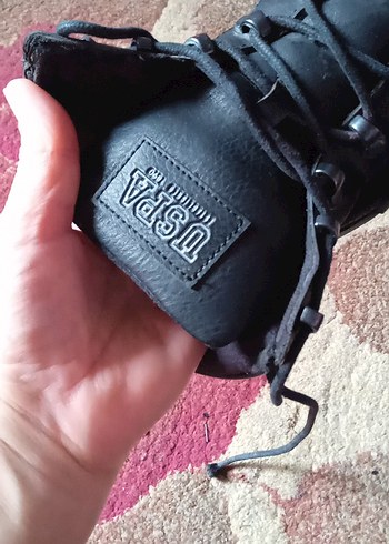 Siyah Bağcıklı Erkek Sokak Stili Bot - Görsel 4