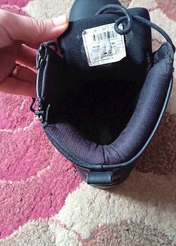 Siyah Bağcıklı Erkek Sokak Stili Bot - Görsel 3