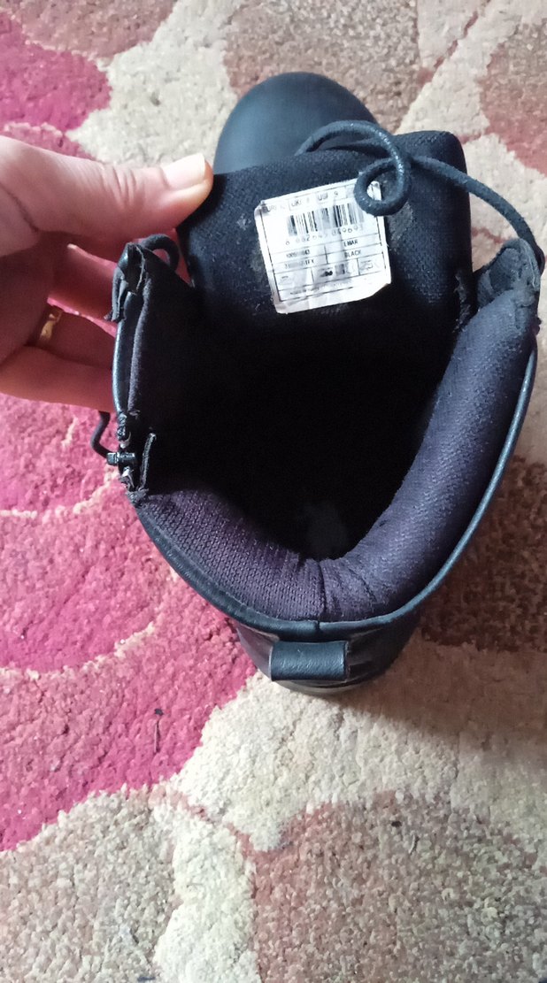 Siyah Bağcıklı Erkek Sokak Stili Bot - Görsel 3