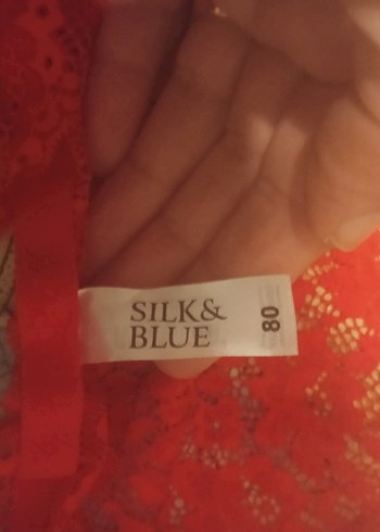 Nakışlı Kırmızı Bohem Vintage Sütyen - Görsel 2