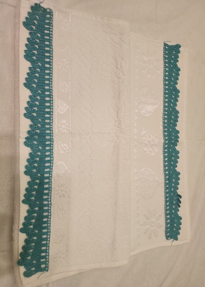 El yapımı çeyizlik Havlu  - Görsel 2