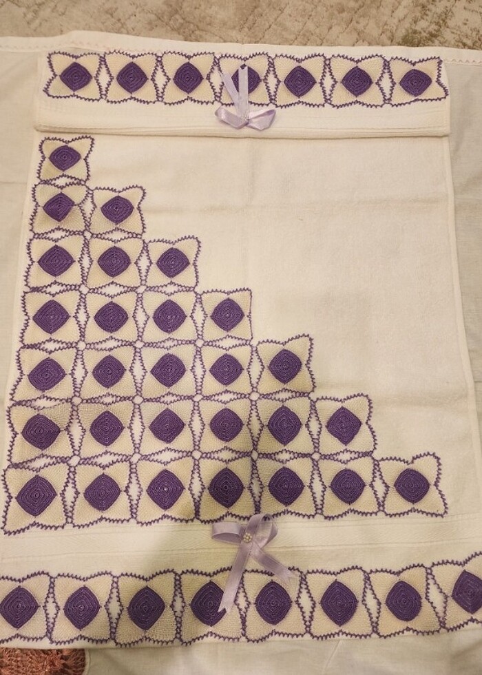 El işi çeyizlik havlu  - Görsel 2