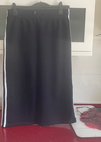 xl Beden Kadın Siyah Midi Kalem Etek