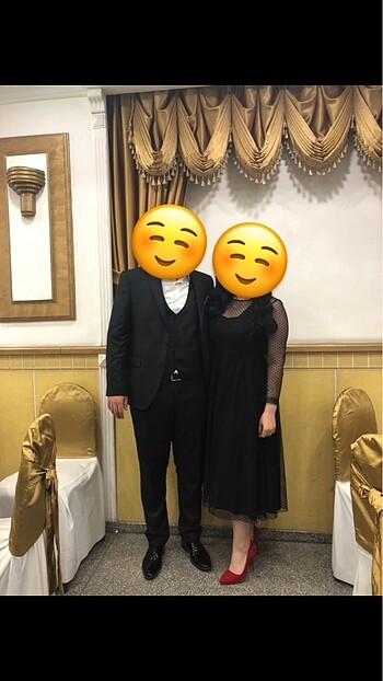 m Beden siyah Renk Elbise