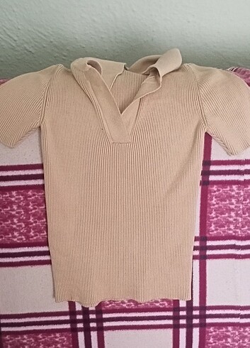 Kısa kollu triko 