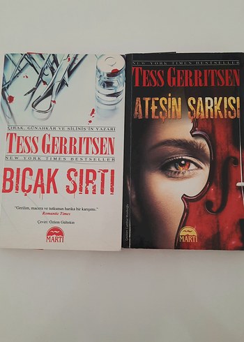 Bıçak Sırtı & Ateşin Şarkısı [Tess Gerritsen Seti]