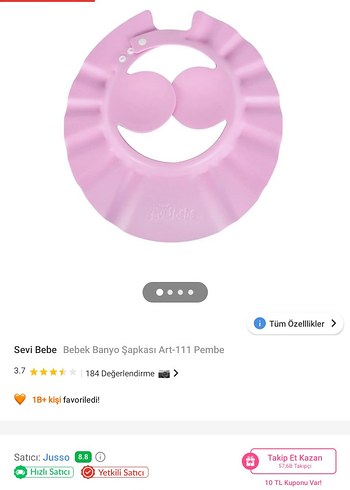 çocuk banyo sapkasi - Görsel 2