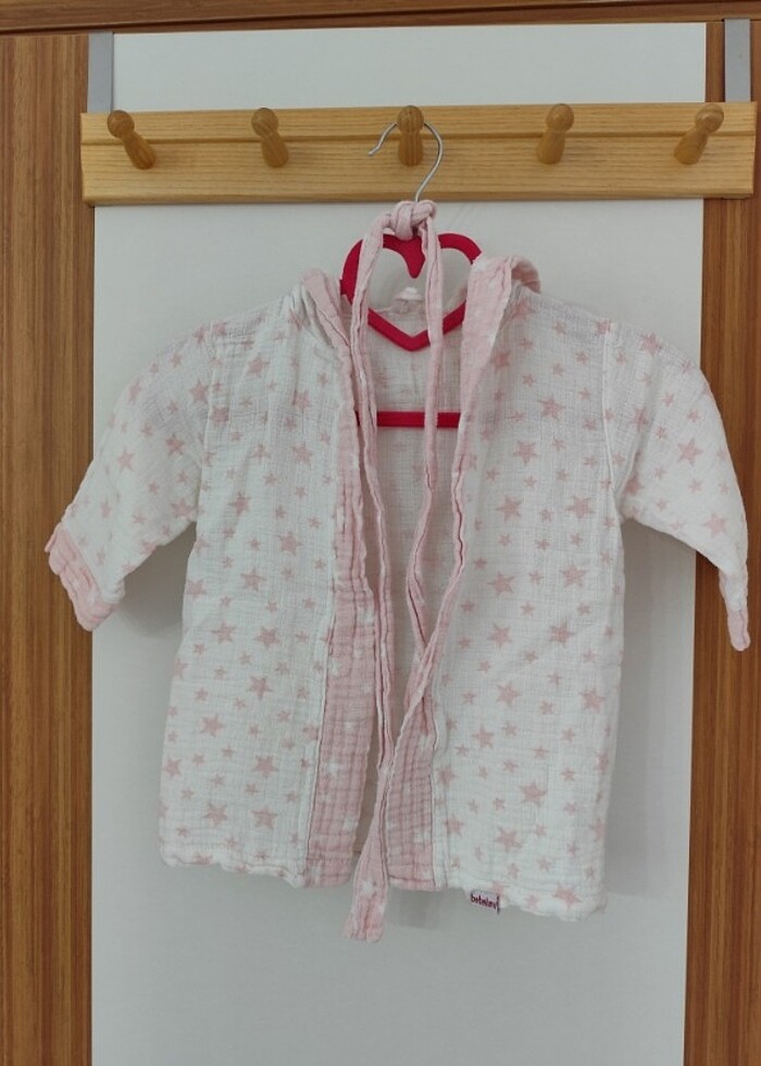 Kız bebek bornoz - Görsel 2