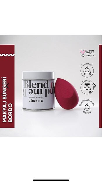 Görkito Makyaj Süngeri - Görsel 2