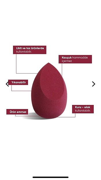 Görkito Makyaj Süngeri - Görsel 3
