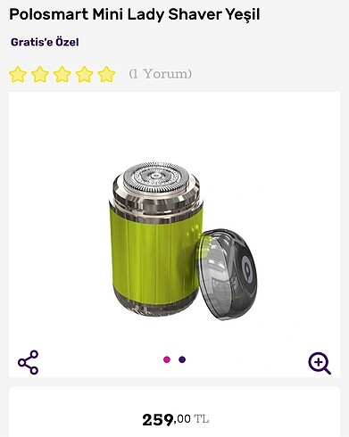 Polosmart Kadın Epilasyon Makinesi