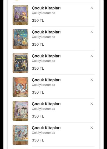 Özel ilan -Çocuk Kitapları Seti, Çok İyi Durumda
