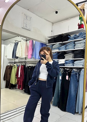 Diğer Kadın Kapüşonlu, uzun kollu sweatshirt
