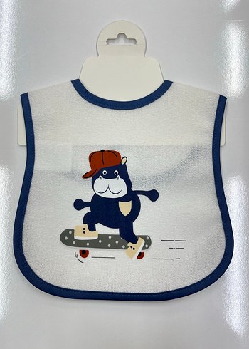 Pembe Baskılı Bebek Önlüğü - Görsel 4