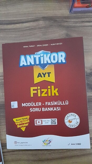 Beden Antikor ayt kimya ayt fizik ayt biyoloji seti tertemiz