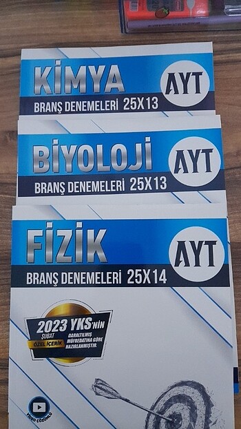 Ayt fen bilgi sarmalı branş denemesi