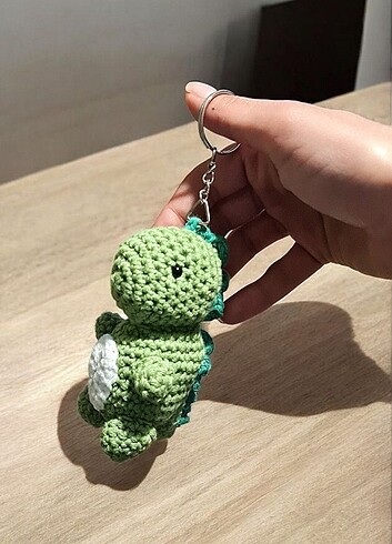 Diğer Amigurumi Dinozor Anahtarlık
