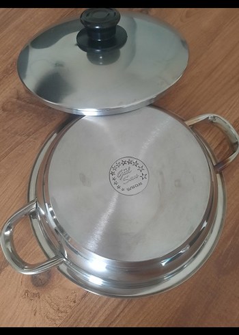 ÇELİK TENCERE 18/10 cr.ni - Görsel 2