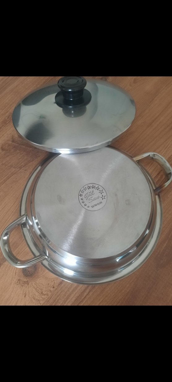 ÇELİK TENCERE 18/10 cr.ni - Görsel 2