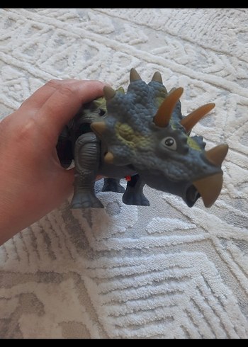 Gri Dinozor Figürü - Görsel 4