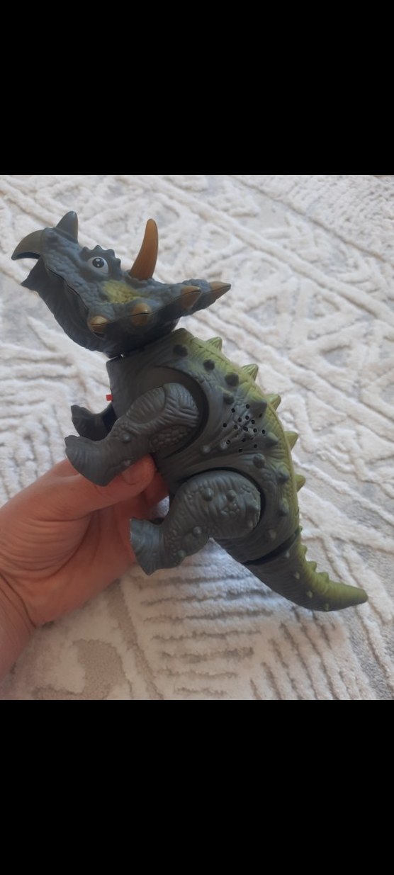 Gri Dinozor Figürü - Görsel 2