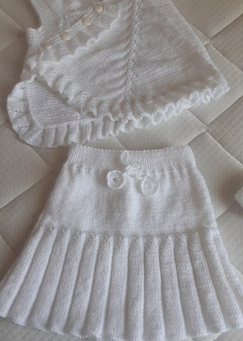 Kız Çocuk Etek Yelek takım - Görsel 3