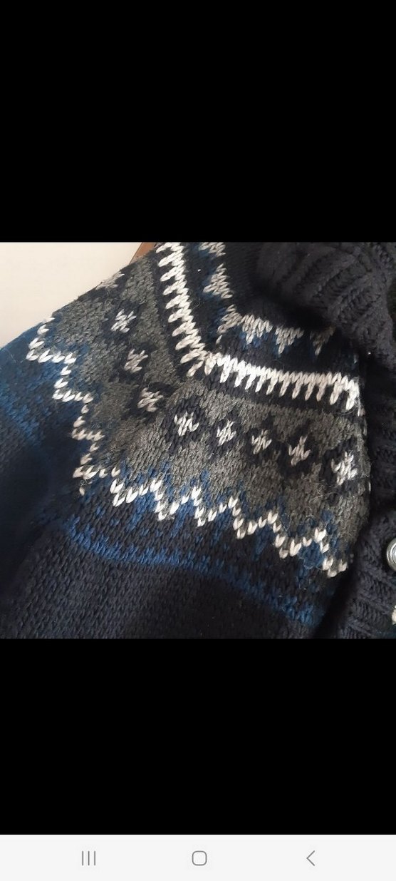 Bohem Tarz  Örgü Yün Hırka - Görsel 4