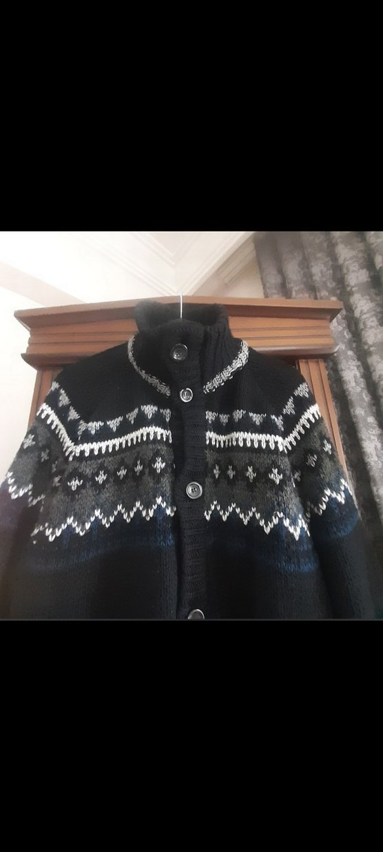 Bohem Tarz  Örgü Yün Hırka - Görsel 3