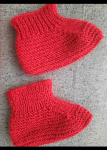 Sıfır el örgüsü bebek yeleği - Görsel 5