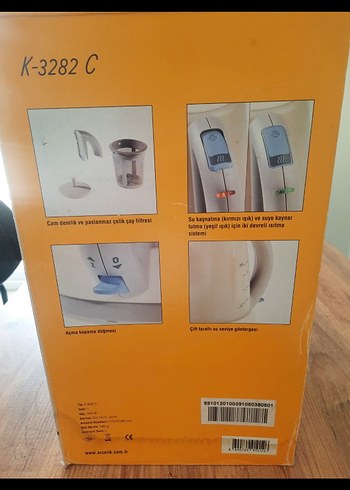 ARÇELİK ÇAY KETTLE MAKİNESİ - Görsel 2