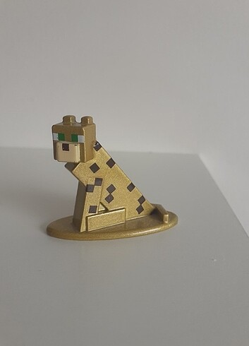 Minecraft nano metal figür leopar