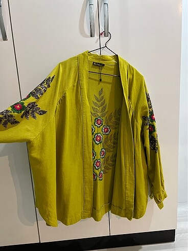 universal Beden yeşil Renk Kimono